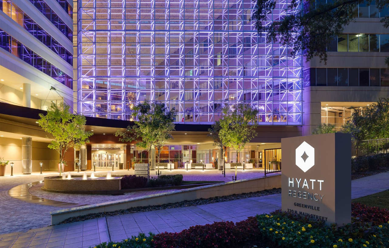 Hyatt Regency - Грийнвил Екстериор снимка